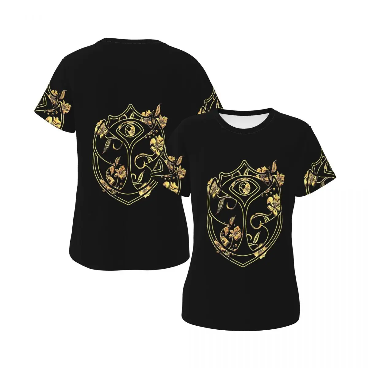 Tomorrowland Belgian Electronic Dance Music Festival T-Shirt for Women O-Neck Streetwear T Shirts Women's Short Sleeve