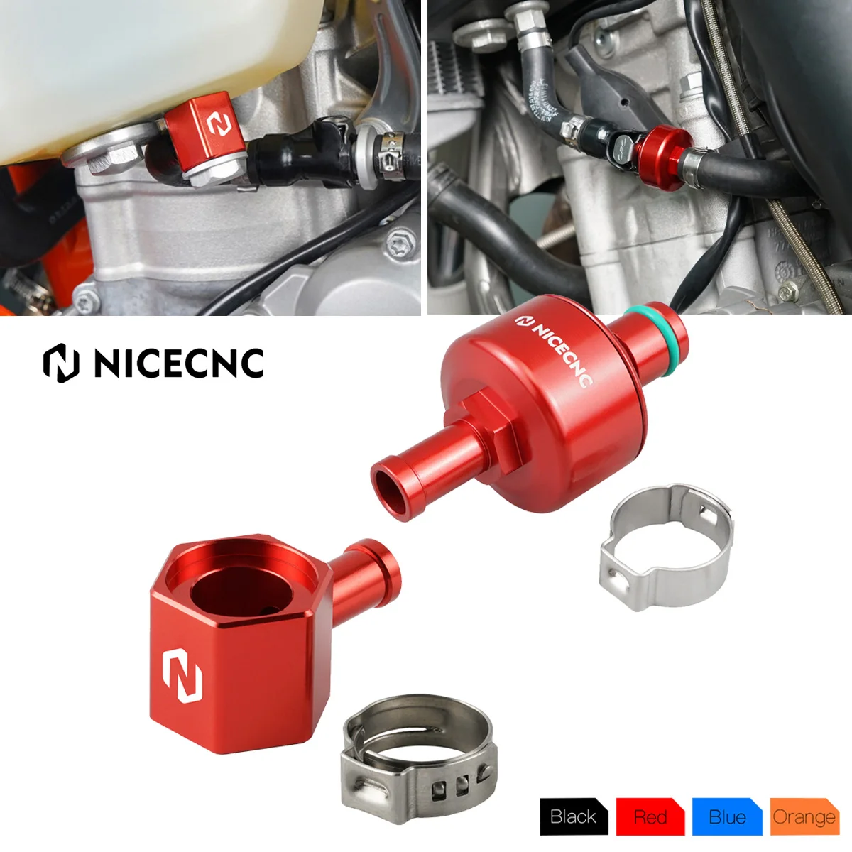 For GasGas EC 300 EC 250 2021-2023 MC250F MC450F EX250F EX350F EX450F EX300 Motorcycle Fuel Filter & Fuel Line Tank Connector