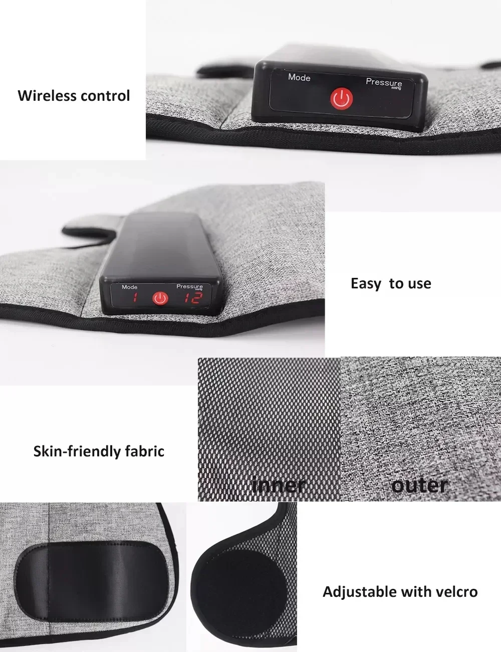 medical portable DVT pump therapy leg arm recovery cuff for prevention of Deep Venous Thrombosis factory