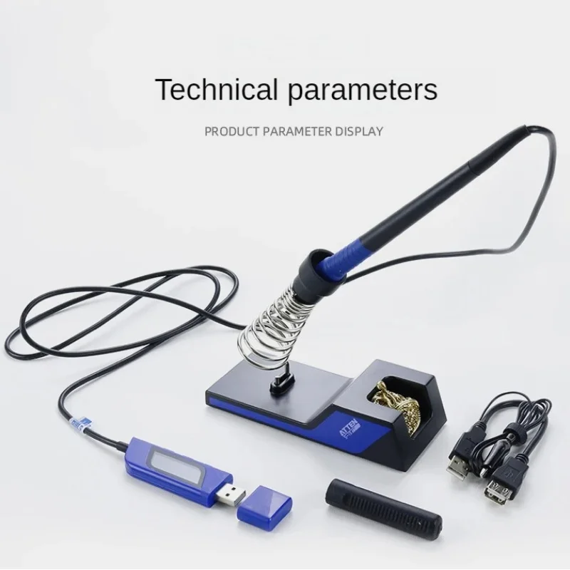 USB soldering iron rechargeable type, cell phone repair thermostat adjustable temperature welding tool, portable soldering pen