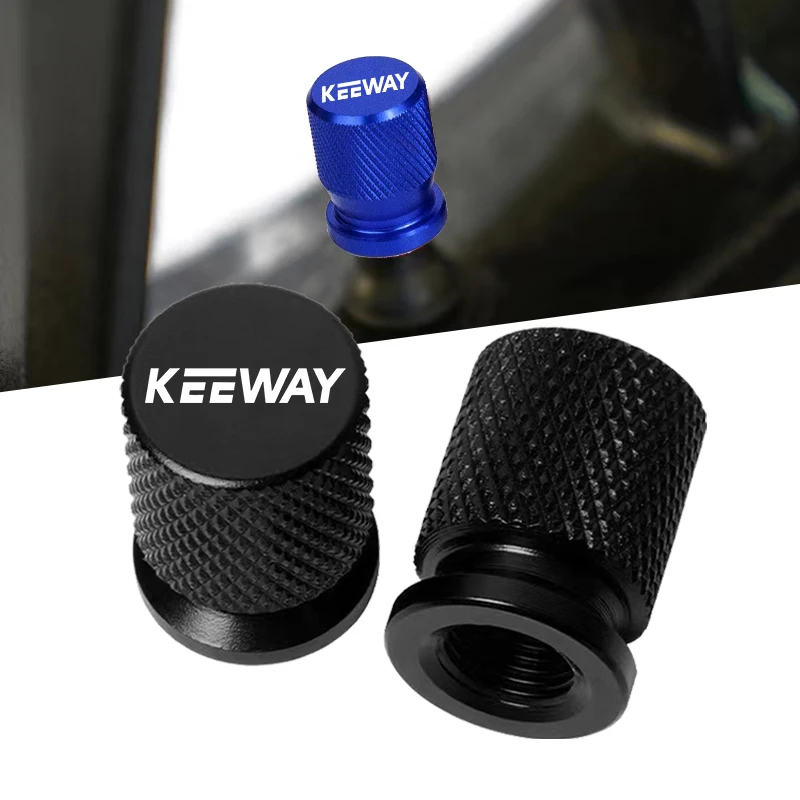 For Keeway Hurricane 50 Vieste 300 Zahara Cityblade K-Light Superlight RKR RKV RKF 125 RKS 150 2020 2021 Wheel Tire Valve Caps