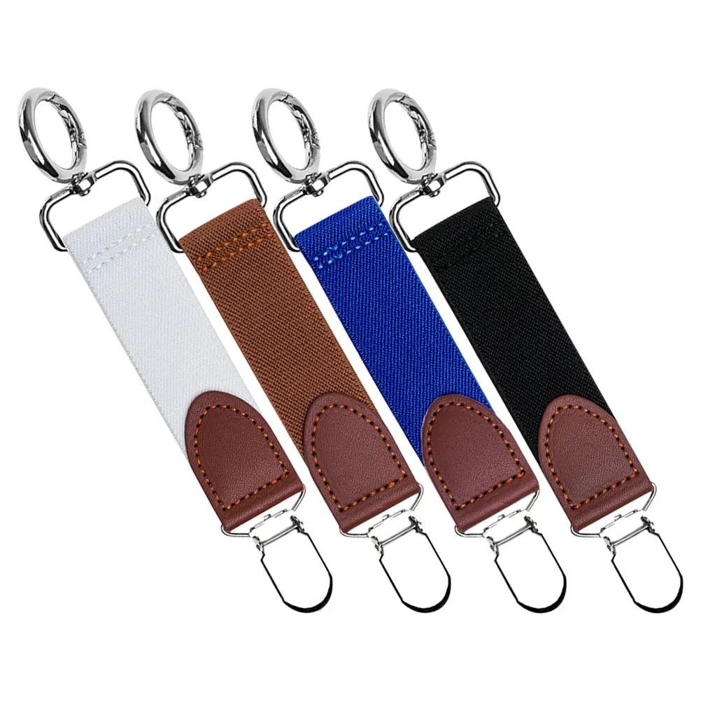

4 Pcs Hat Clip for Traveling Bags Handbag Accessories Adjustable Clips Iron Holder