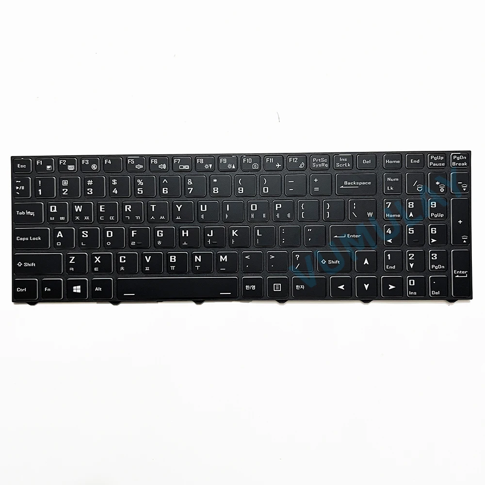 Imagem -03 - Teclado Coreano para Jogos Gigabyte g5 gd kd Mdg5 Kc5us1130shg7 kc ke Rc57 gd Mdclevo N15z3 Pb70 Pb50 Np55 Np60 Nh50 Nh58edq Nh50dc Np50de Np55de Np50db Pb50ed Pb50ef Pb50rc-g Pb51 Pb51ef 680-n15z011a-1