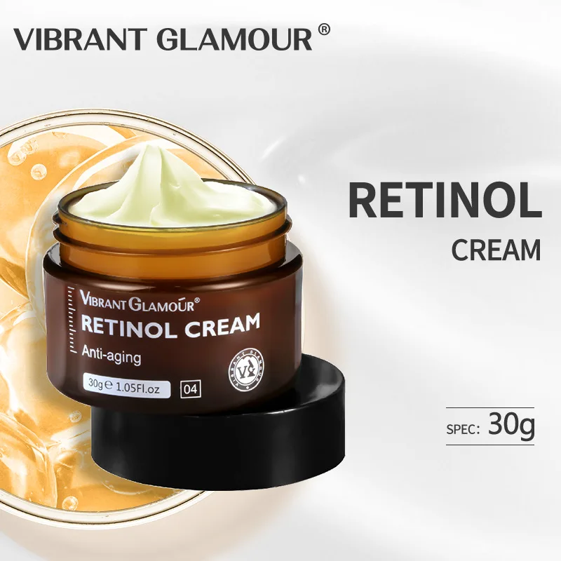 5pcs Retinol Face Cream Anti-Aging Remove Wrinkle Firming Lifting Whitening Brightening Moisturizing Facial Skin Care