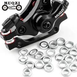 MUQZI Bike Disc Brake Caliper Mount Adapter Washer MTB Road Bicycle Disc Brake Mount Adaptor Gasket Ring Cycling Parts