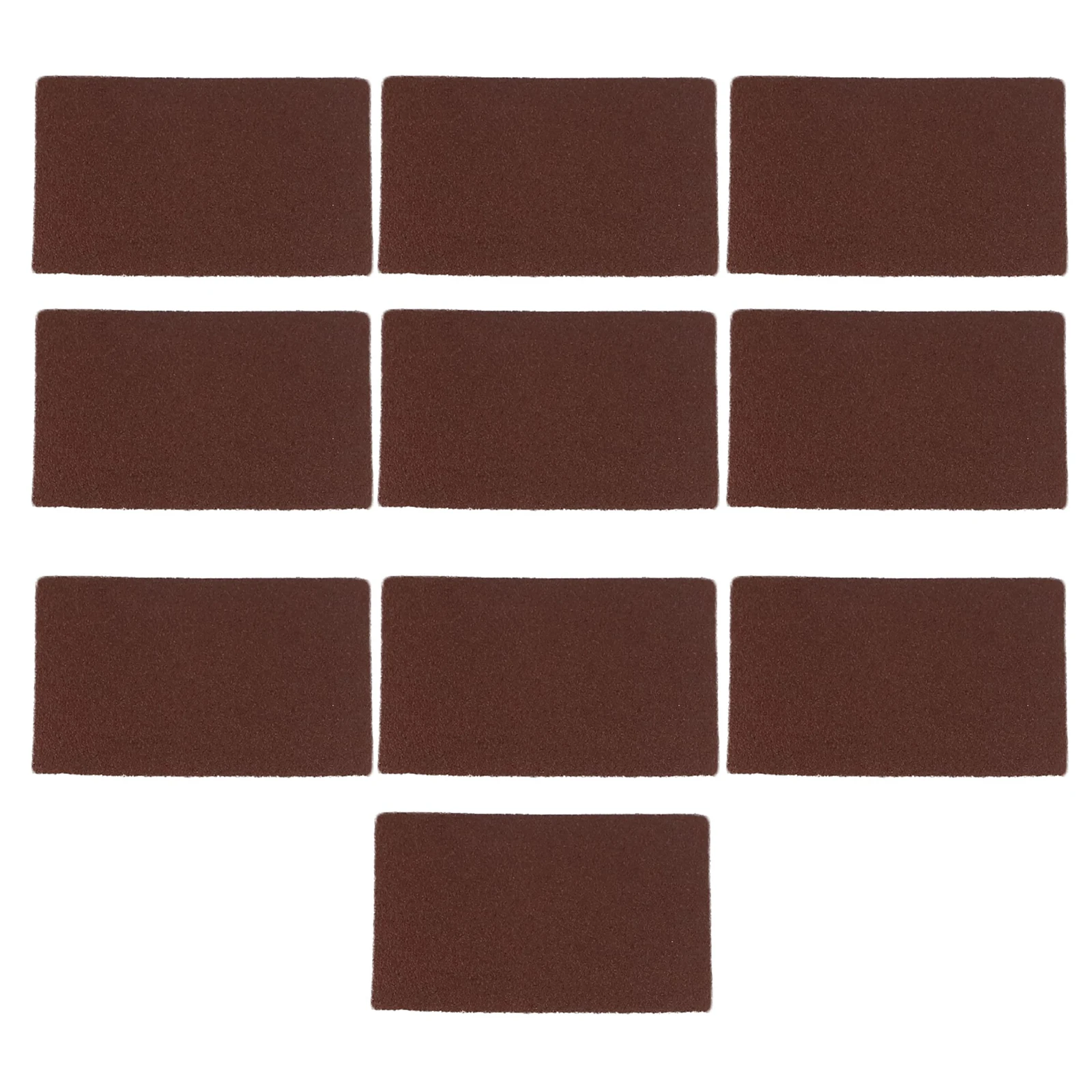 10 Pcs 110x100mm 사포 60-1000Grit 연마 샌딩 종이 몰려 들고 모래 종이 폴리 셔 모래 종이 연마 연마 도구