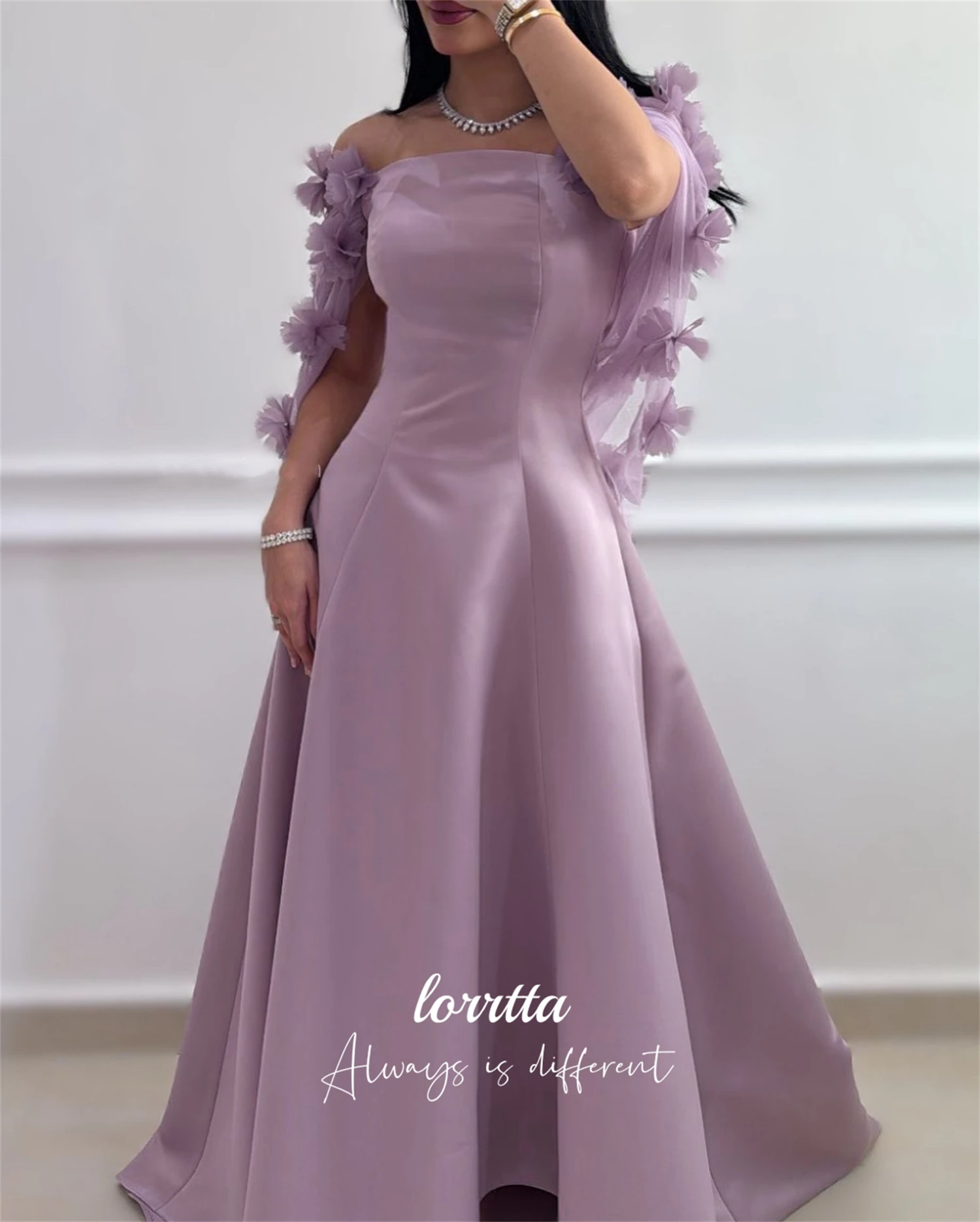 فستان Loretta مخصص للحفلات الراقصة للنساء فستان رسمي جديد في الفساتين للمناسبات الخاصة زينة الزهور فساتين Sharon السعيدة