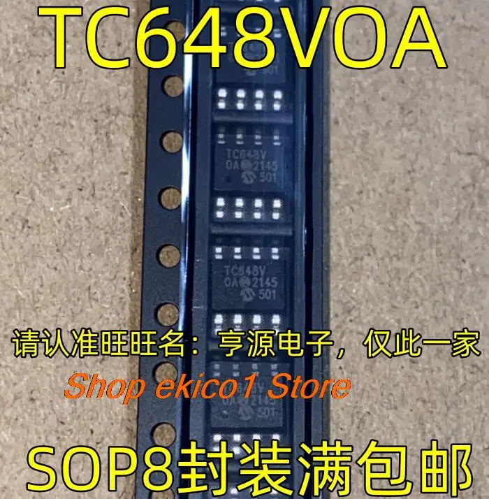 

10 шт., Оригинальные запасные части TC648VOA SOP8 TC648VOA TC648