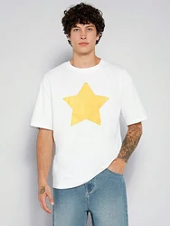 2024 Summer Short Sleeve T-shirt Printed STEVEN UNIVERSE STAR Pattern Tops Fashion Cool Hip Hop Street Women T-shirts Harajuku