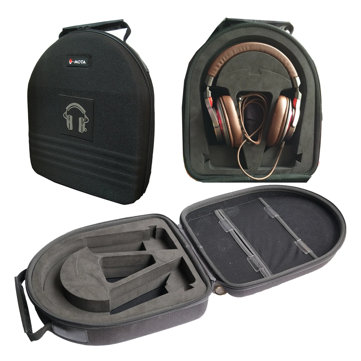 V-MOTA TDG Headphone suitcase boxs For Audio-technica ATH-WS550 ATH-WS770 ATH-WS990 ATH-WS1100 (headset  suitcase)