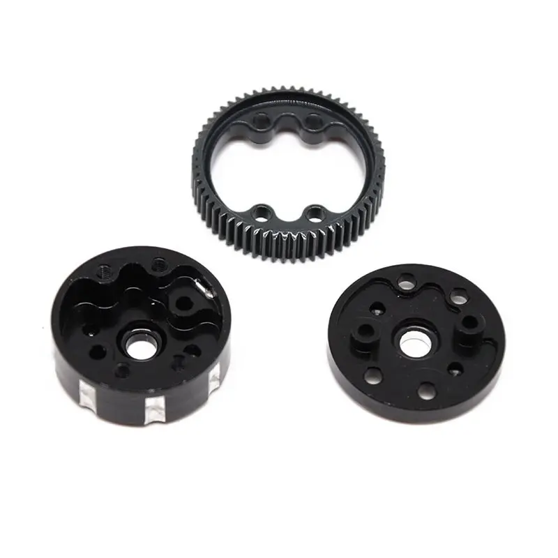 Aluminum Sealed Differential Case & Steel Differential Gear For 1/10 Traxxas Rustler Slash Stampede 2WD RC Car Upgrade Parts