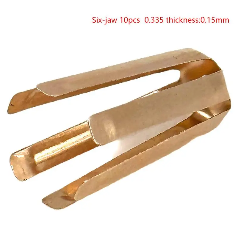 Golf-Schlägerschaft-Adapter-Abstandshalter 5/10 Stück Kupfer 0,335/0,350 mm 6/8 Beine Einfache Installation für Golf-Reparaturwerkstätten – Detail 13