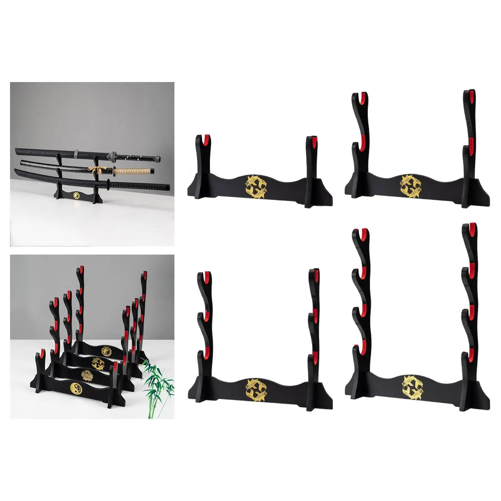 

Sword Stand Decorative Display Decorative for All Sword Fish Rod Holder Rack