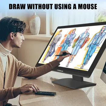 FYHXele 24palcový počítačový monitor FHD 1080P kancelářský počítačový monitor IPS displej 100 Hz HDMI DPS bezrámový VESA montážní vestavěný reproduktor 10 nejlepší prodej 24palcový přenosný monitor - №8