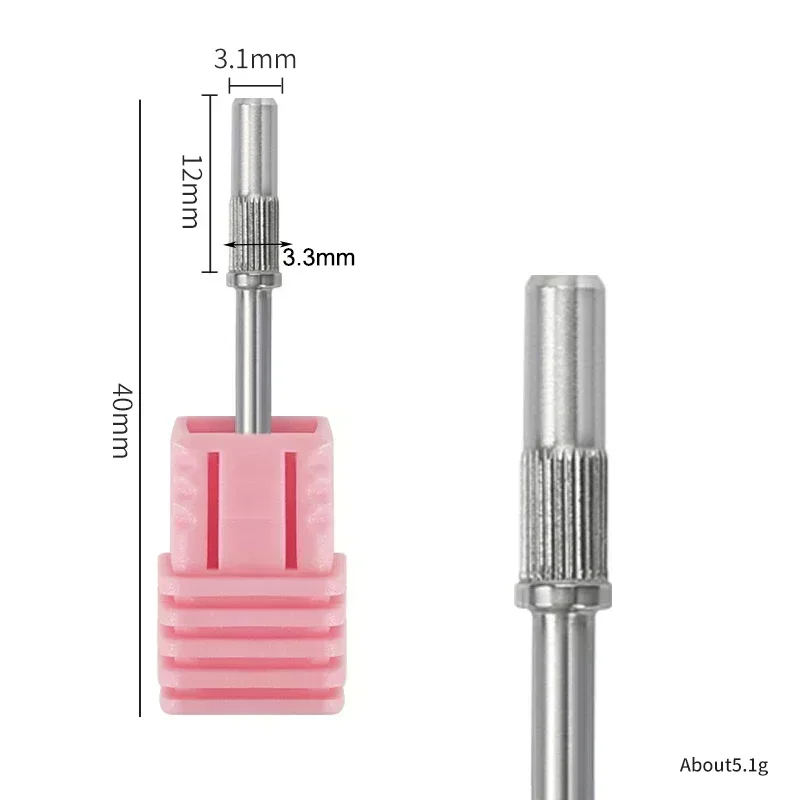 3.1mm Mini Zebra Nail Sanding Bands Electric Machine Nail Drill Bits UV Gel Acrylic Polish Remover Nails Accessory Tool