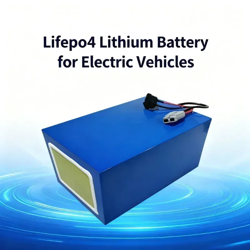 Powerful LiFePO4 Battery Pack with Smart BMS96V | 30Ah 40Ah 50Ah 80Ah 100Ah | For 5000W High-Power Motorthis LiFePO4 battery del