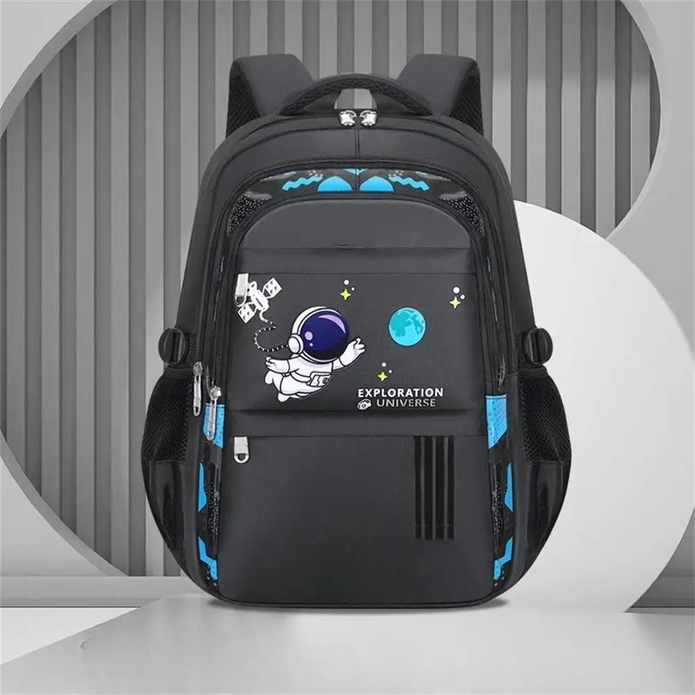 Kids Backpack Cartoon Astronaut Teenager Boys Girls Schoolbag 2023 Waterproof Backpack Large Capacity Primary Student School Bag