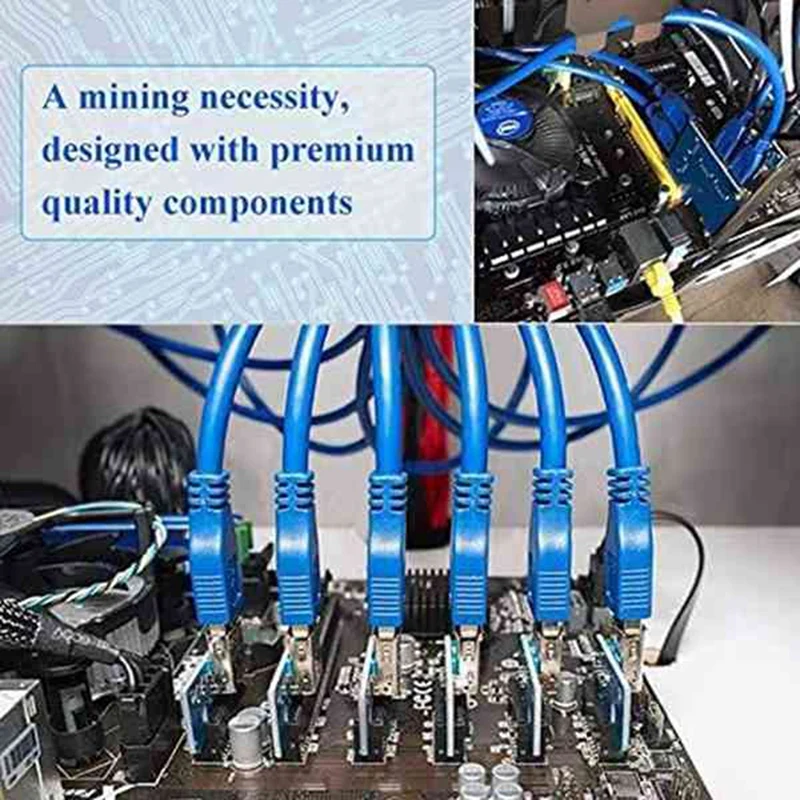 VER009S USB3.0 Pci-E ke Pci kartu adaptor Pci-E 1X sampai 16X kabel ekstensi kartu gambar kartu adaptor penambangan Bitcoin