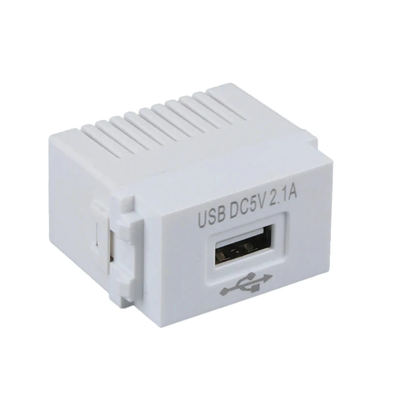 

USB Power Module 220V Socket 5V Transformer 2.1A USB Charging Power Socket Switching Adapter 1 Piece