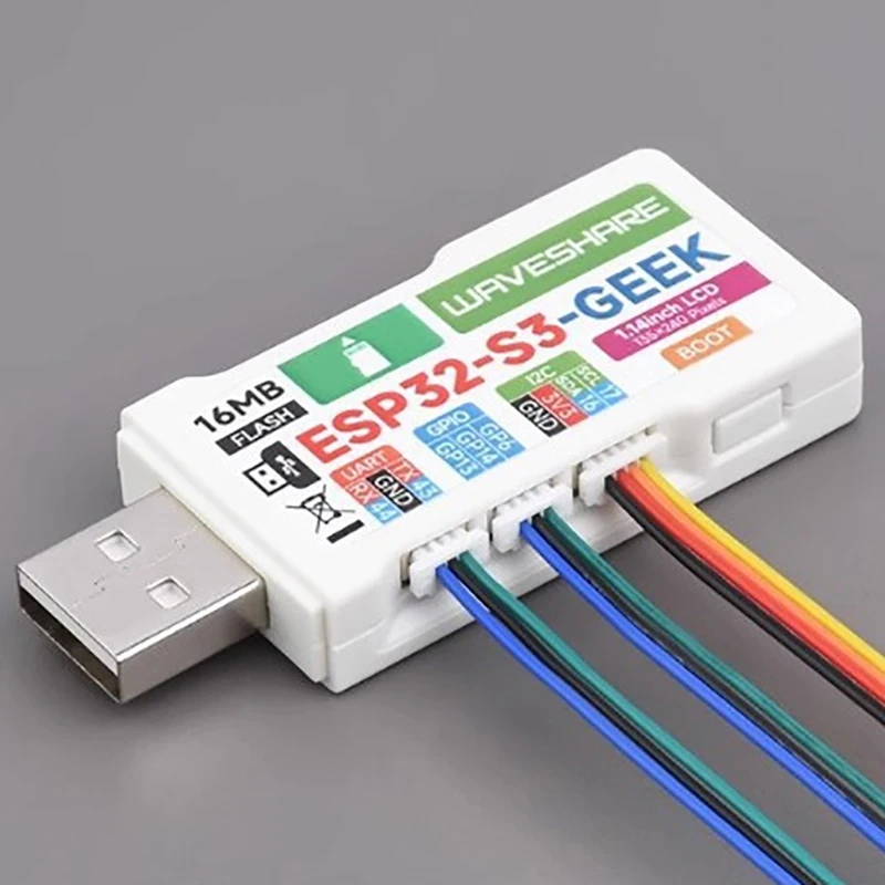 ESP32-S3 GEEK With 1.14inch 65K Color LCD Development Board Supports WiFi & Bluetooth