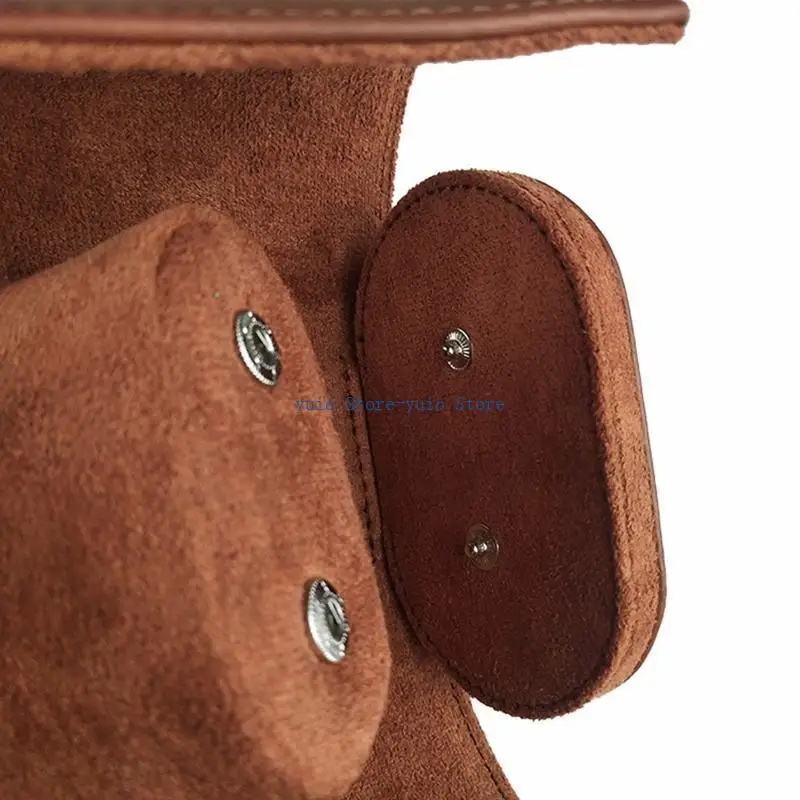 X7xB 1Slot Watch Roll for Case Wristwatch for Watch Jewelry Storage Anti-SL