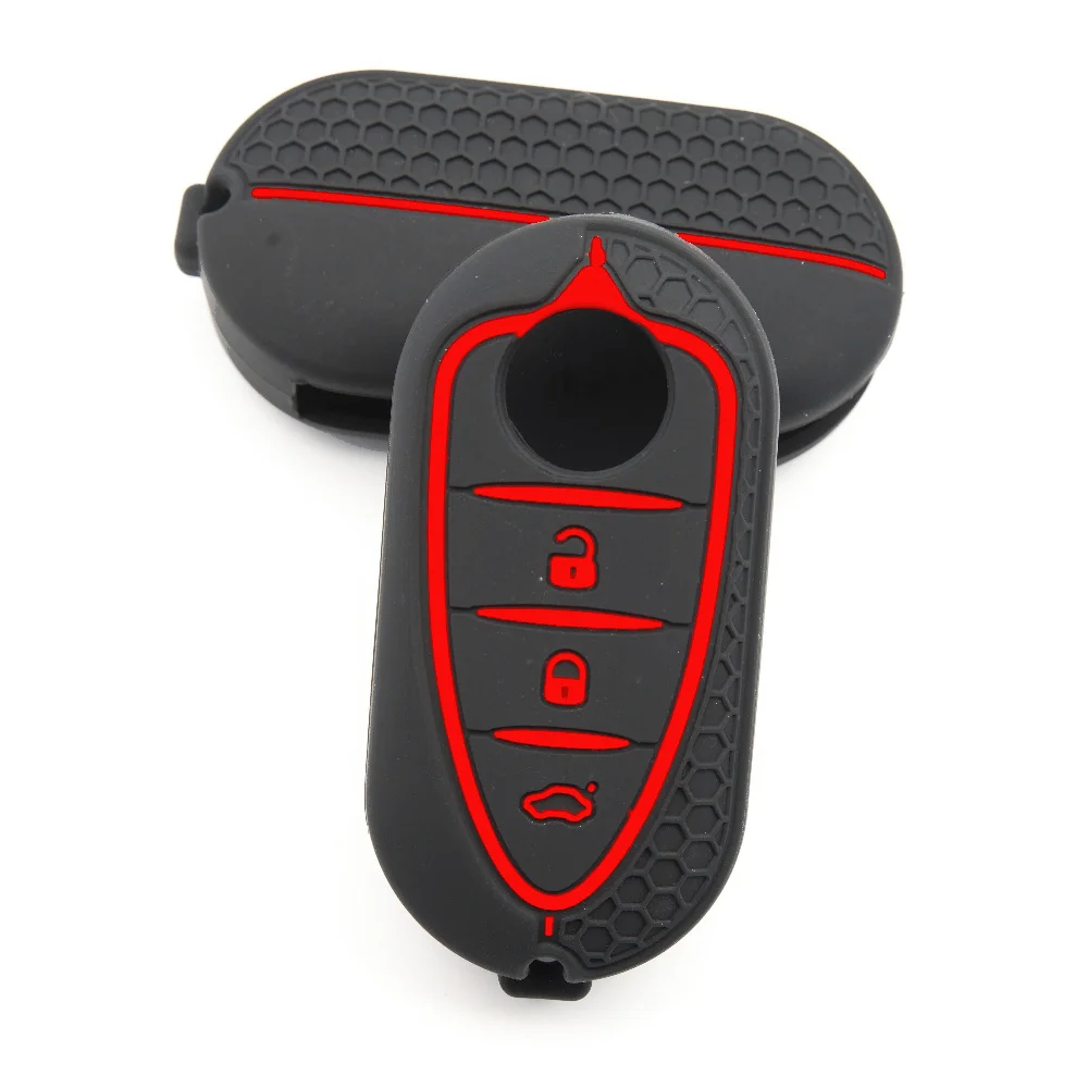 Remote Key Protector For Alfa Romeo Giulietta MiTo Giulia Stelvio Shock Absorbing Reliable Protection Durable Scratch Resistant