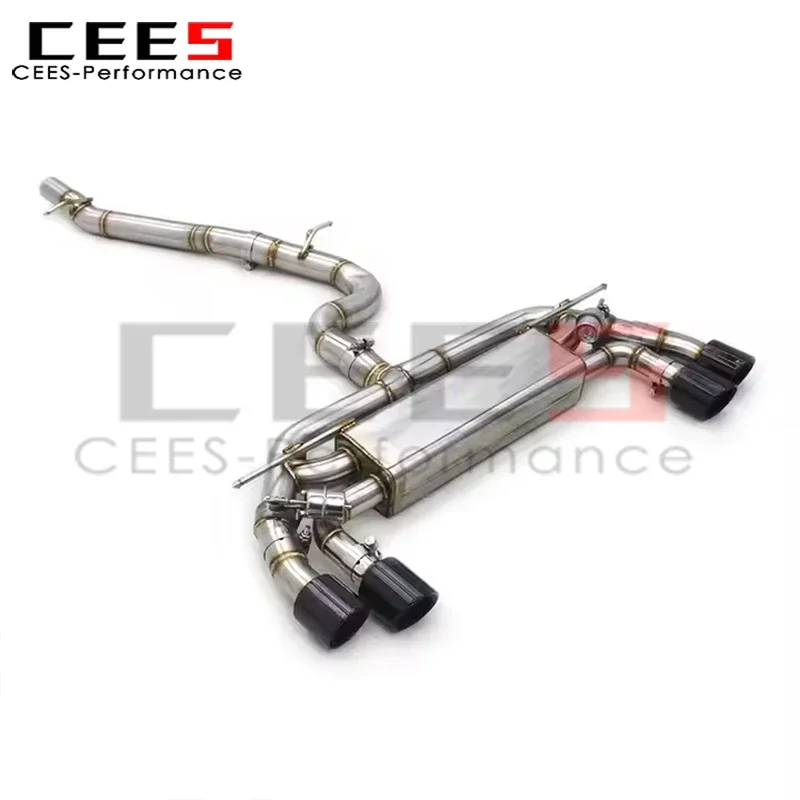 cees Catback Exhaust Escape for VW GOLF MK7 7R/7.5R 2.0T 2012-2019 SS304 Stainless Steel Valve Car Exhaust Pipe Muffle System