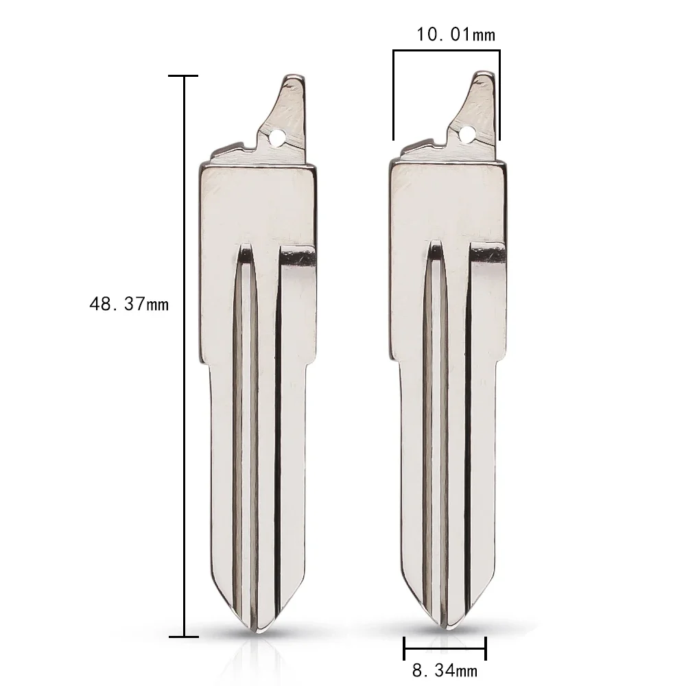 KEYYOU NO.104 Original Replacement Flip Remote Key Blank Car key blade For Great Wall H3 H5 (#104)