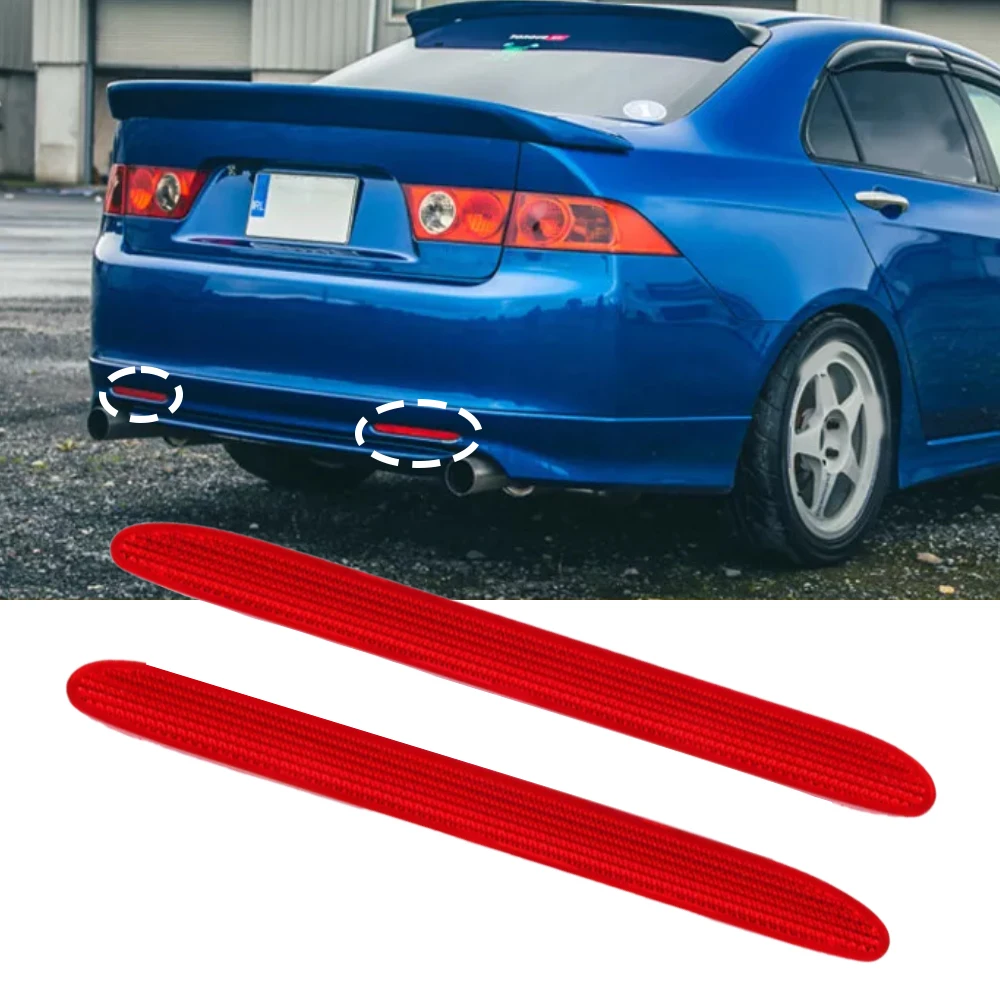 

For Honda ACURA TSX Odyssey CR-V Element Car Rear Bumper Reflectors 33555-SEA-013 33505-SEA-013 33505SEA013 33555SEA013