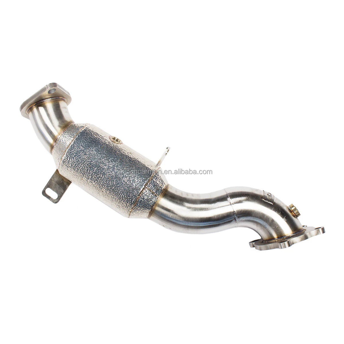 

Auto SUS 304 Exhaust Front Pipe Polished Surface High Flow Cat Downpipe For Cadillac ATS/ATSL 2.0T 2014-2018