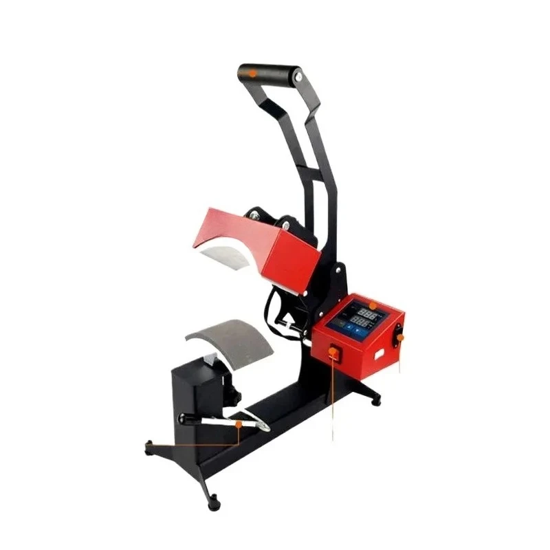 New hat roasting machine, hat ironing machine printing, hat heat transfer printing, heat transfer machine