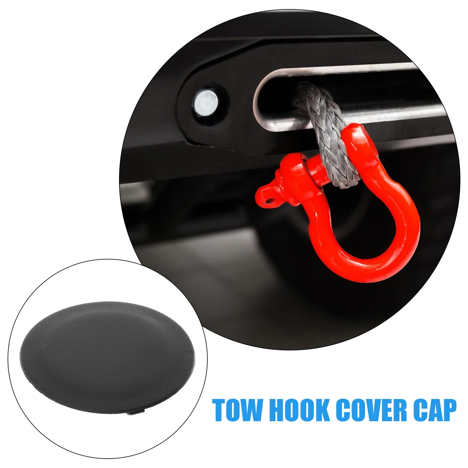 المصد الخلفي خطوة وسادة سحب الكرة غطاء التوصيل دائم مقاومة الطقس تصميم أنيق وصلة مقطورة حماية ملحقات الشاحنة