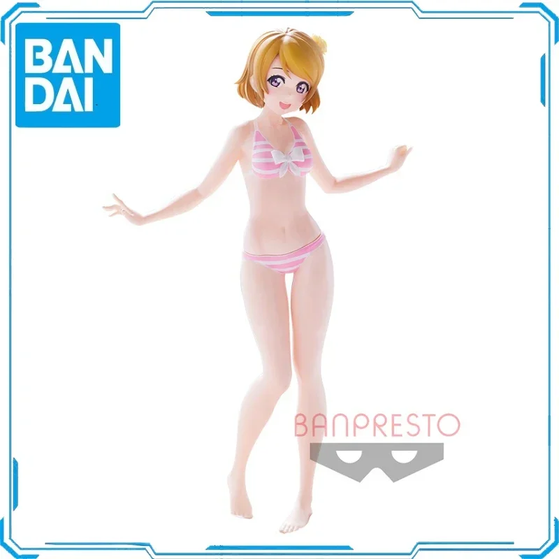 In Stock Original Bandai BANPRESTO EXQ Hanayo Koizumi SUMMER Ver. Action Figure Animation Toy Gift Model Collector Anime Hobby