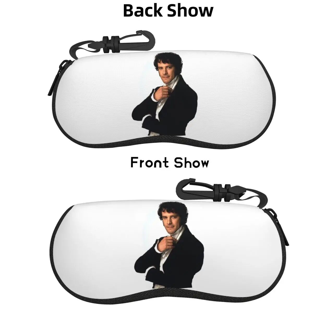 

Colin Firth As Mr Darcy In Pride And Prejudice Shell Glasses Case Protective Sunglasses Box Women Men Soft Eyeglass Bag Pouch