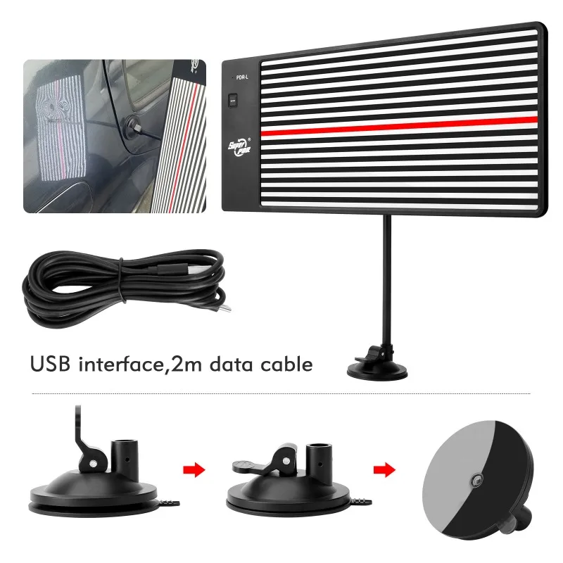Auto Dent Repair Tool Auxiliary LED Dent Detection Board