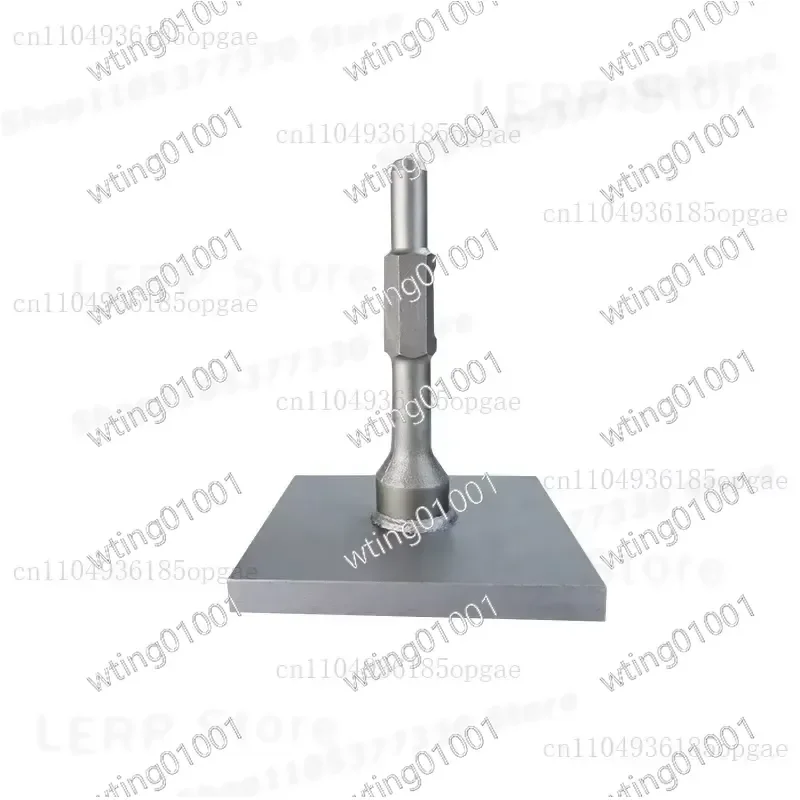 for 65A 95 Jack Hammer Heavy Duty Tamper Bit Soil Compactor Paving Tool Attachment Durable Steel Construction Efficient