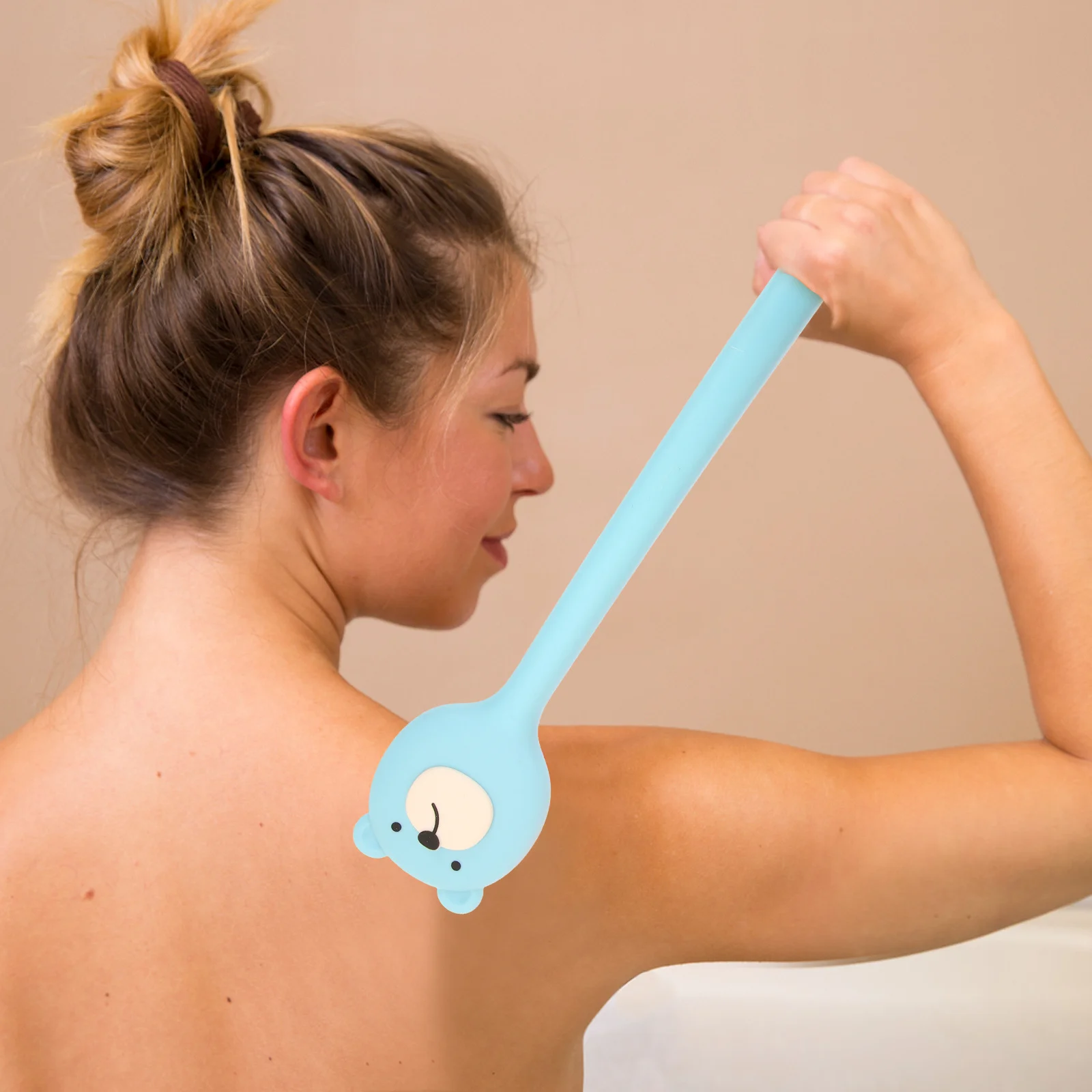 

2Pcs Back Scrubber Long Handle Bath Brush Premium Body Cleaning Tool for Shower Exfoliating Skin Massage Elderly Men Women