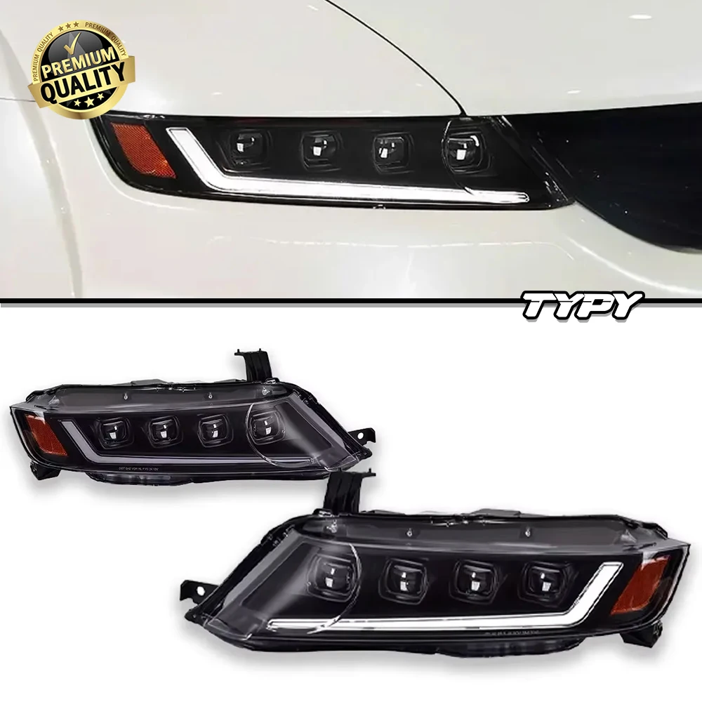 

TYPY Car For Honda Odyssey Headlight 2004-2008 Upgrade Modified to New DRL Dynamic Turn Signal LED Headlight Auto Accessories