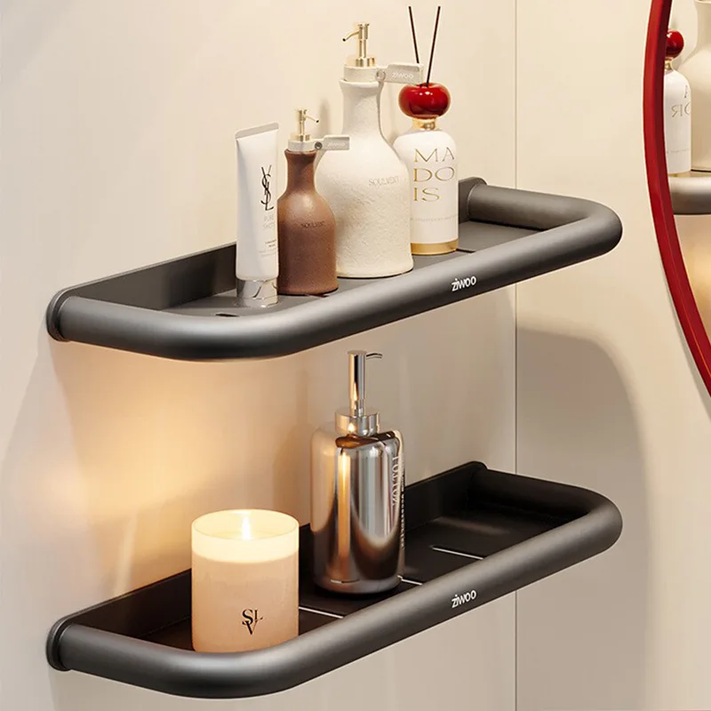 High-value bathroom shelf - Bathroom punch-free sink, toilet, washbasin wall-mounted storage shelf