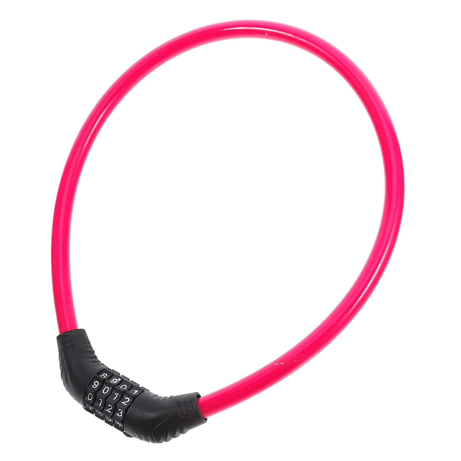 Bicycle Lock Anti-Theft Chain Bike Security Multi-Functional Durable Steel ABS Keys Easy Unlocking Outdoor Riding Protection