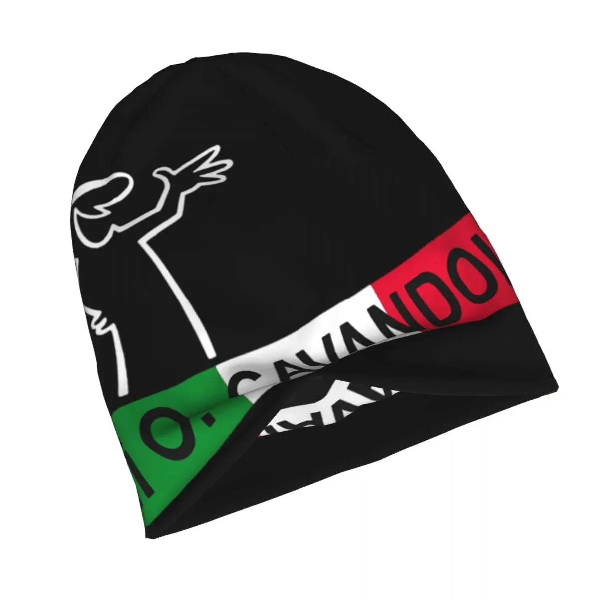 La Linea The Line Osvaldo Cavandoli TV Skullies Beanies Caps Italy Thin Hat Autumn Spring Bonnet Hats Men Women's Street Ski Cap