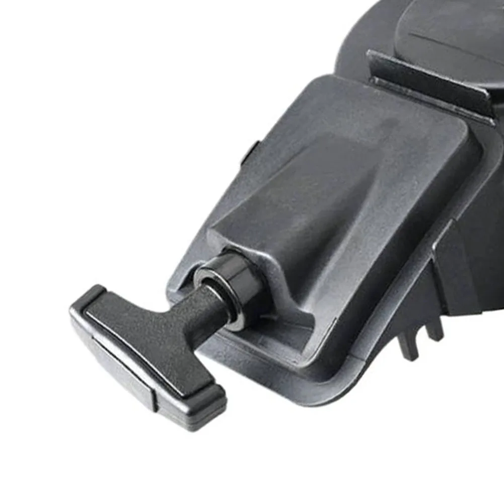 Pull-cord Starter Black Recoil Pull Starter Heat-resistant Material Pressure-resistant Design ABS Construction