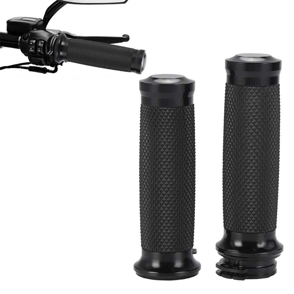 For Harley Touring Sportster 883 1200 XR Suzuki Motor Bike 1 Inch 25mm Universal Motorcycle Hand Grips Handlebar Grips