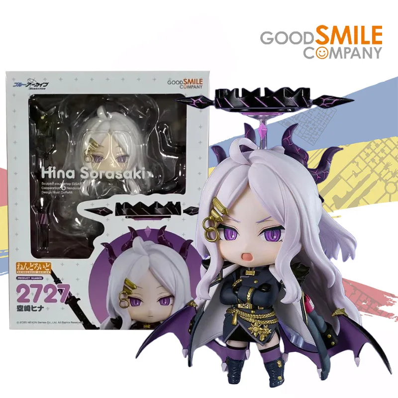 

GSC original Nendoroid series No.2727 Hina Sorasaki Blue Archive Animation Doll Model Toy Ornament Collection Children's Gift