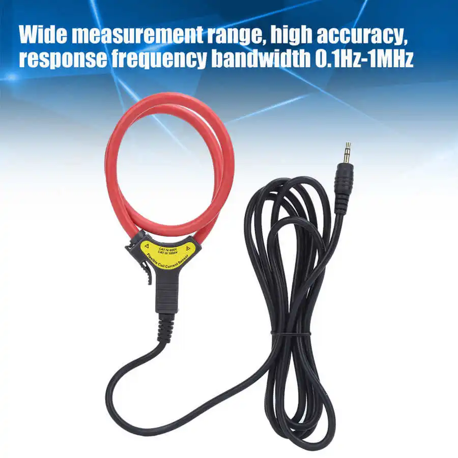 ETCR50FA ETCR100FA ETCR150FA ETCR200FA ETCR300FA Flexible Coil Current Sensor AC Current 1000A Max 10mA Resolution AC 1000V