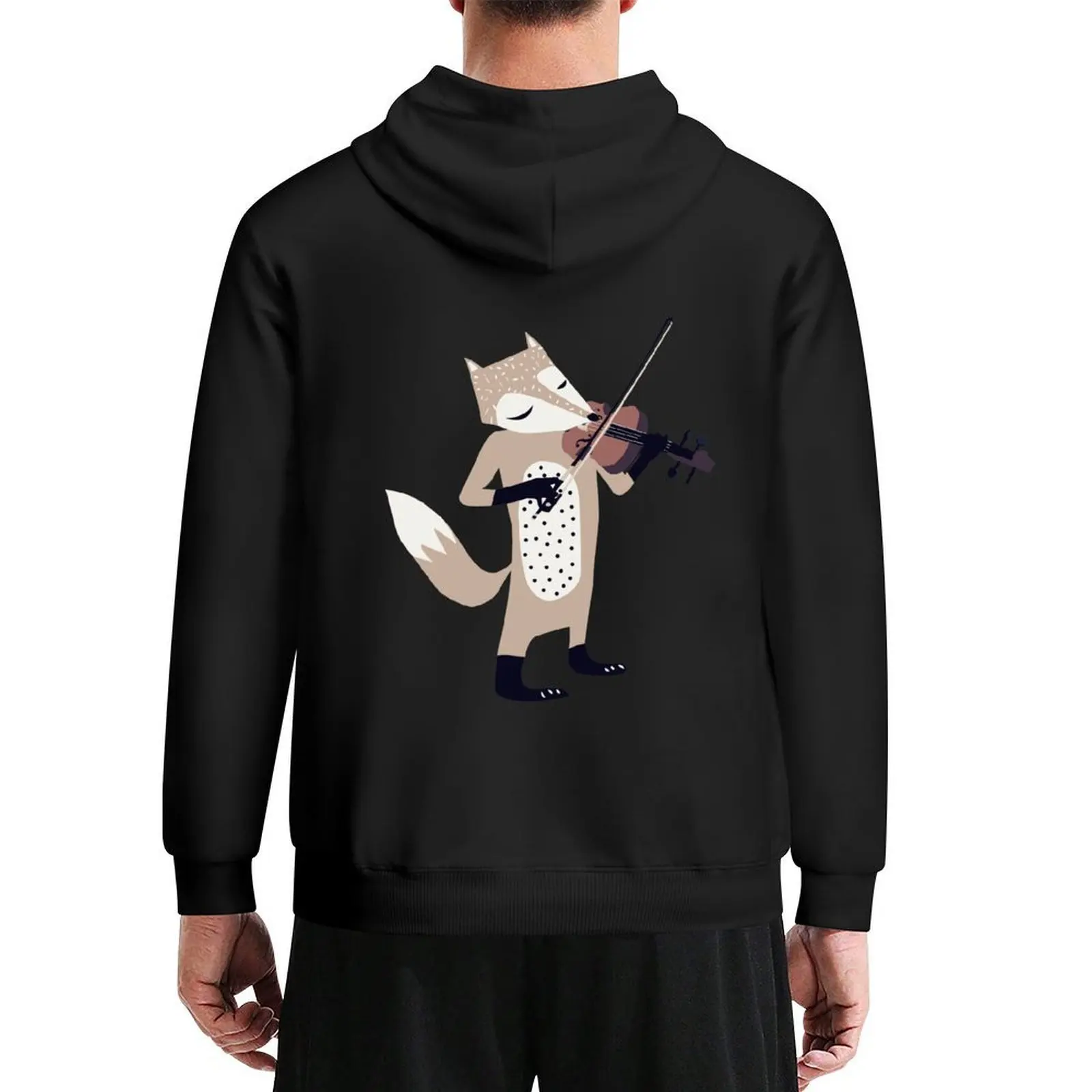 

FOXY VIOLINIST Hoodie korean style clothes autumn jacket men mens clothing hooded shirt new in hoodies