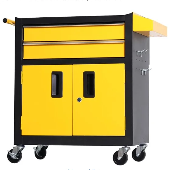 Steel Rolling Workshop Cart Tool Trolley Workstation With Caster Tools Storage Drawer Chest OEM Customizable