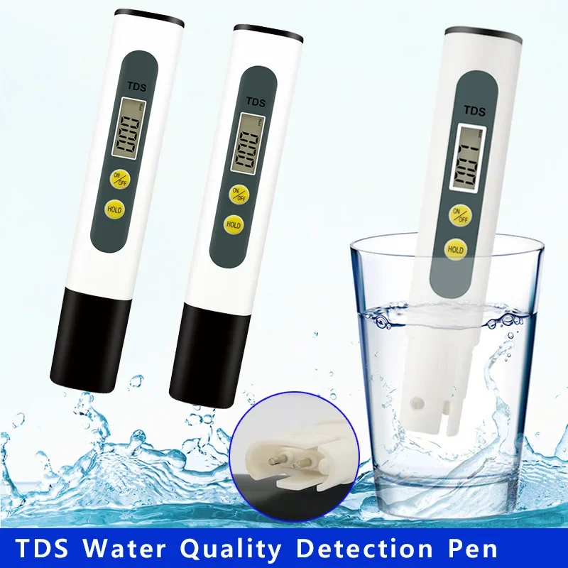 

TDS метр 0-9990 ppm цифровая ручка для обнаружения качества воды тестер качества воды для системы мониторинга питья для аквариумных бассейнов