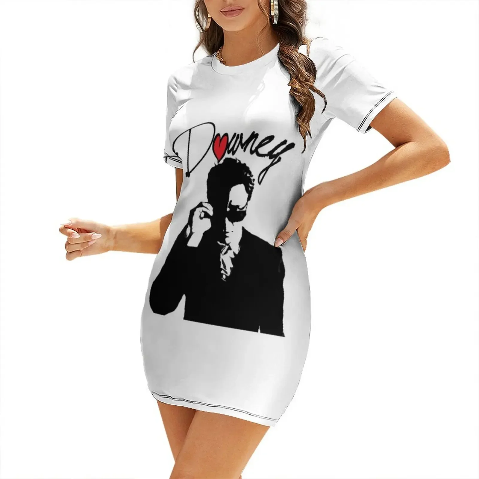 

SHADES RDJ Short-Sleeved Dress sexy dress evening dresses luxury 2025 luxury dresses Dress