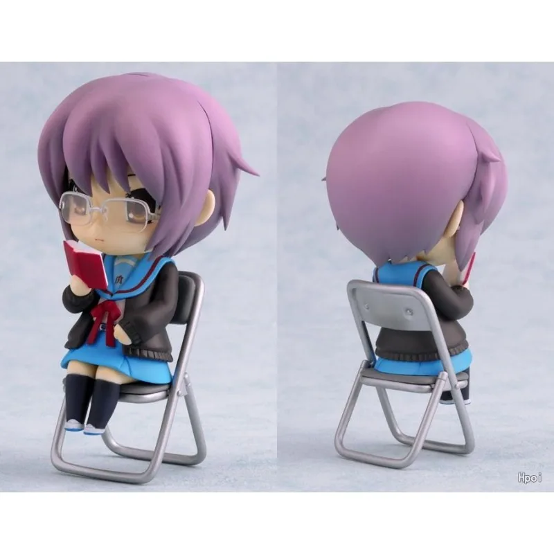 GSC 정품 넨도로이드 시리즈 스즈미야 하루히의 우유츠(2009) 010 나가토 유키 완성형 가동 피규어